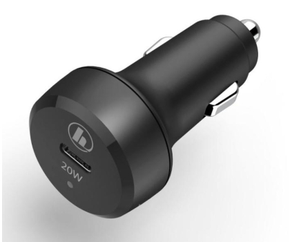 Ładowarka i akumulator Hama LADOWARKA Samochodowa 1xUSB-C PD 20W